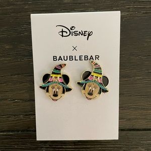 Disney x Bauble Bar Minnie Halloween Earrings